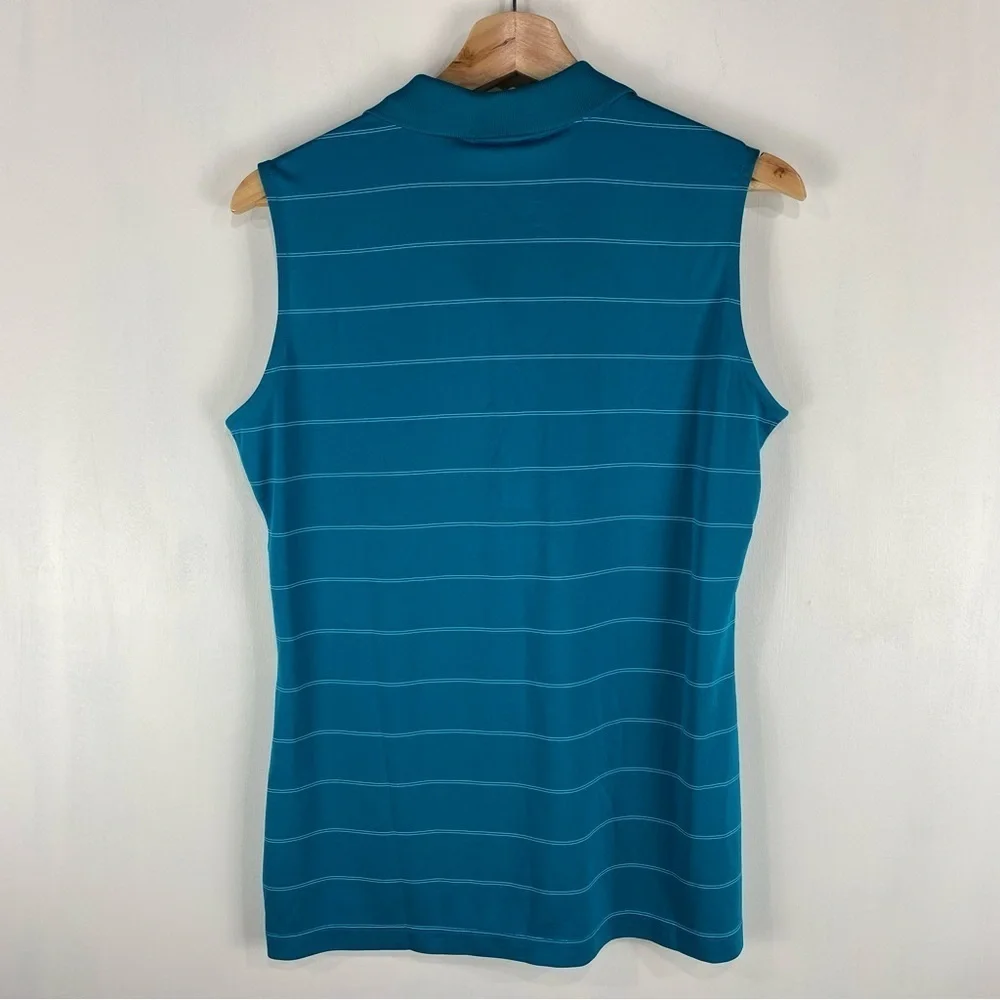 Nike Golf Tour Performance Dri-Fit Striped Sleeveless Tank Top Size Medium (NWT)